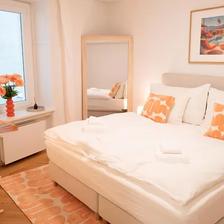 Appartamento Sage - 78 Qm, 2 Schlafzimmer & Zugang Zur Dachterrasse Nahe Eth