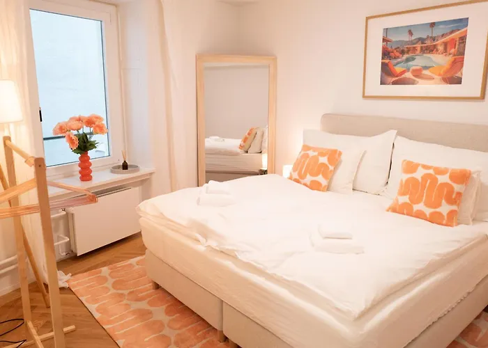 아파트 Sage - 78 Qm, 2 Schlafzimmer & Zugang Zur Dachterrasse Nahe Eth